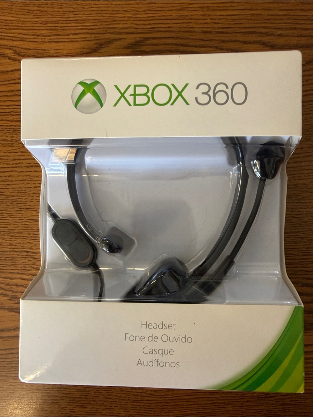 Official Microsoft Wired Headset for XBOX 360 NEW